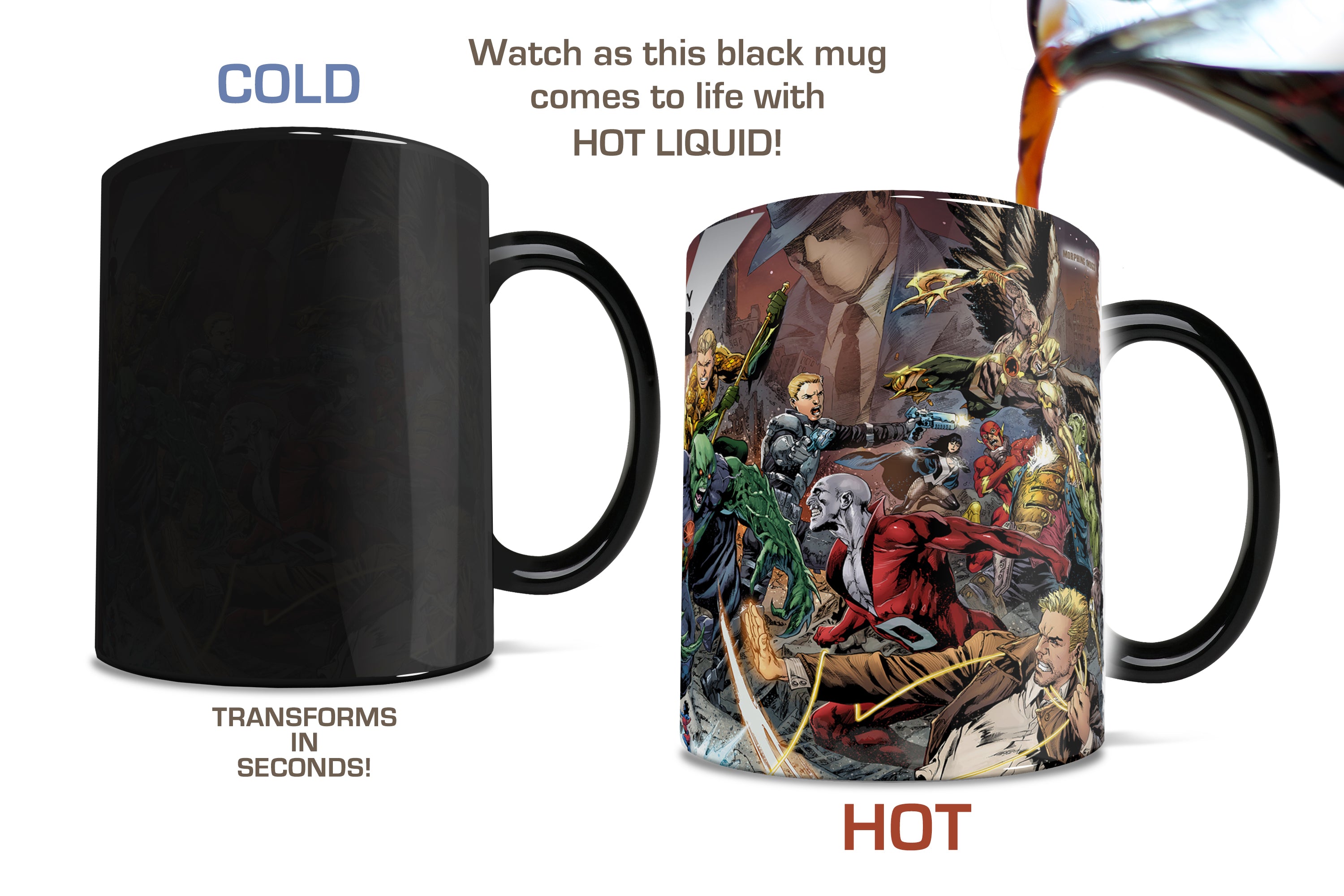 DC Comics (Trinity War) Morphing Mugs® Heat-Sensitive Mug MMUG001